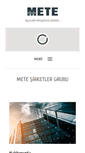 Mobile Screenshot of metegroup.net